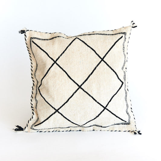 Emila Moroccan Wool Pillow