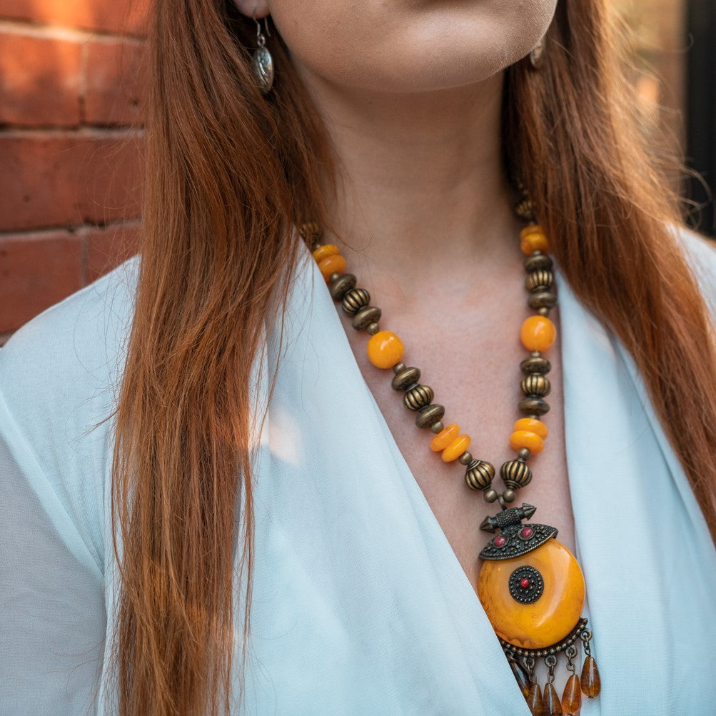 Sun Like Amazigh Necklace